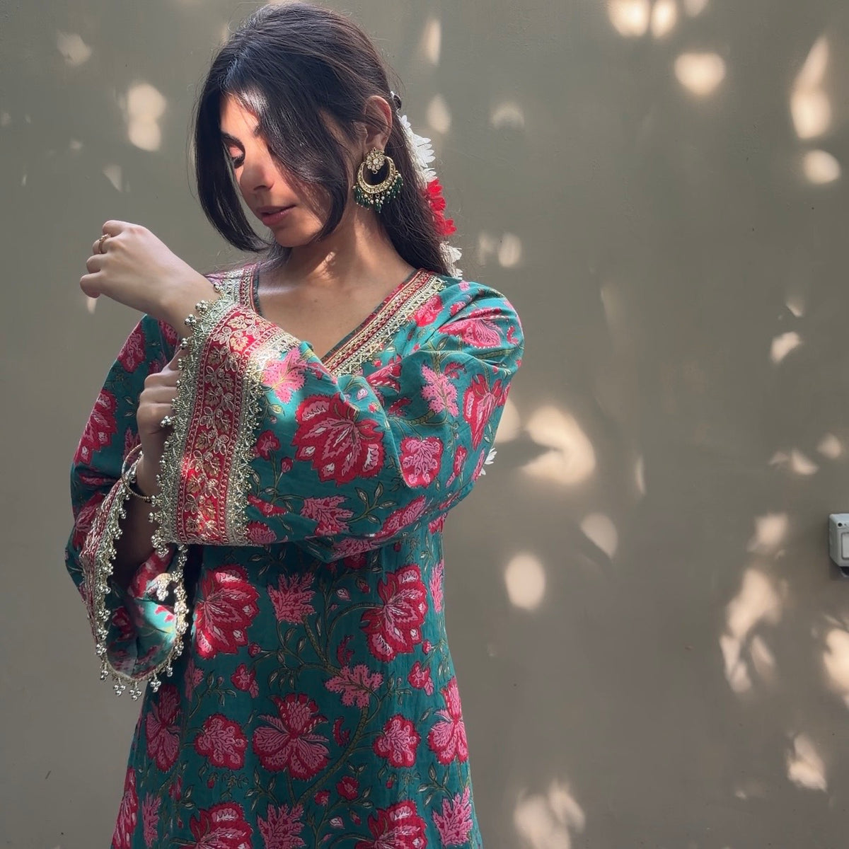 Floral Farshi set