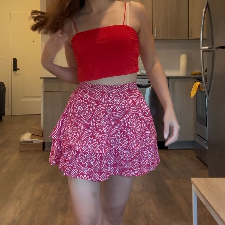 Pink Skort