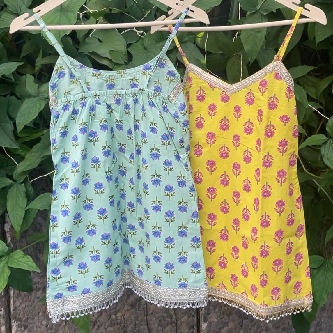 Spaghetti Straps Kurtis