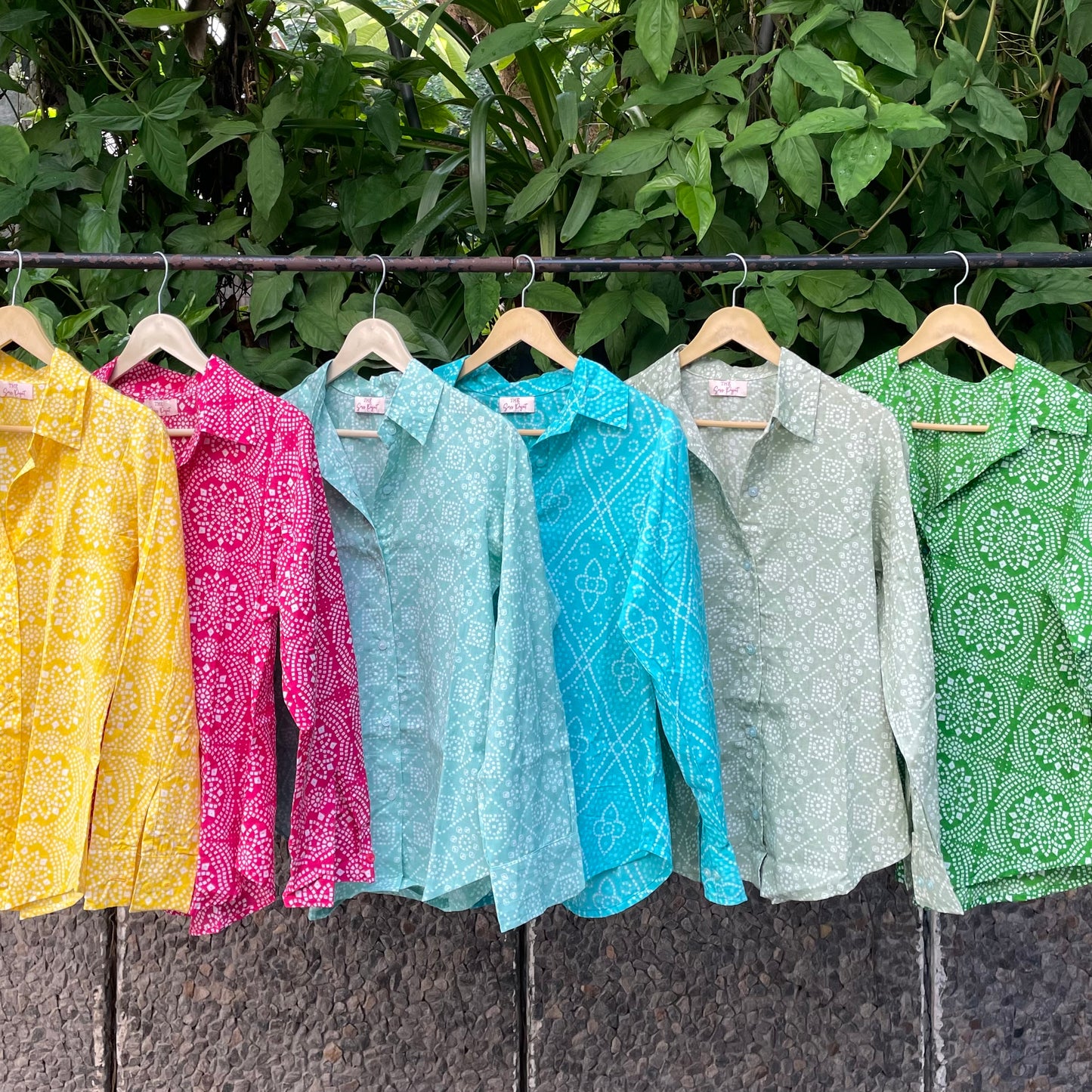 Bandhani shirts