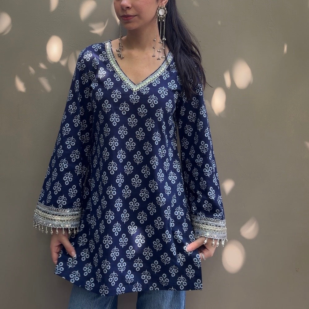 Indigo Farshi set