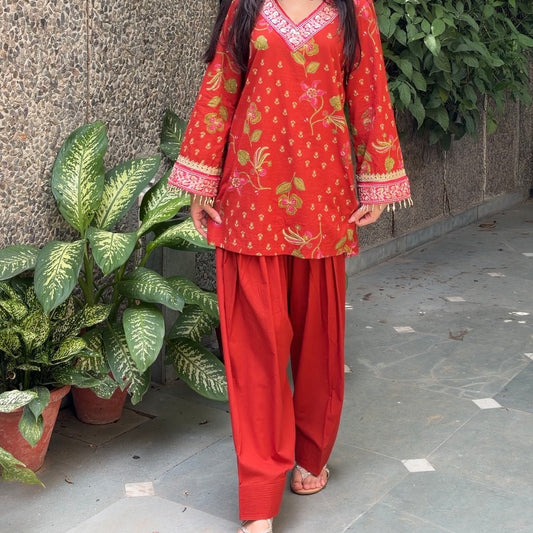 Rust Farshi set