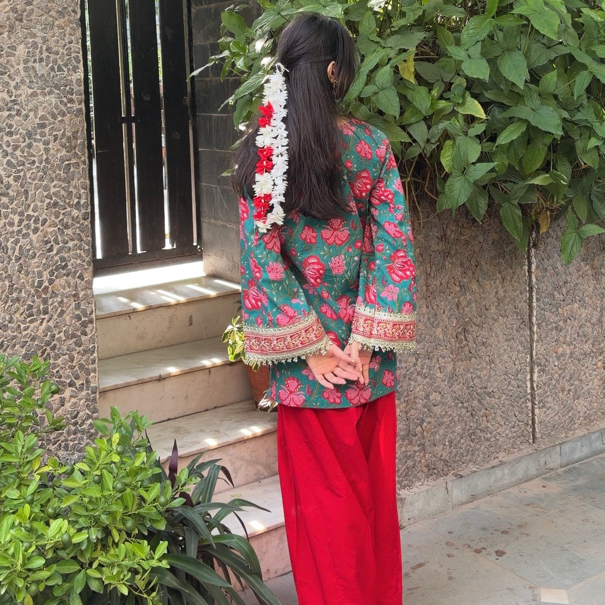 Floral Farshi set