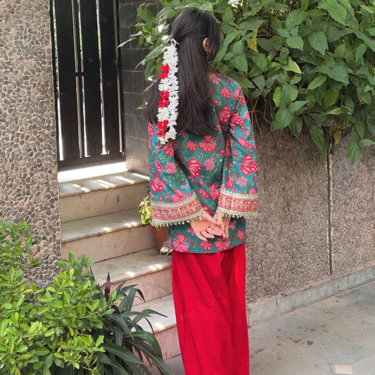 Floral Farshi set