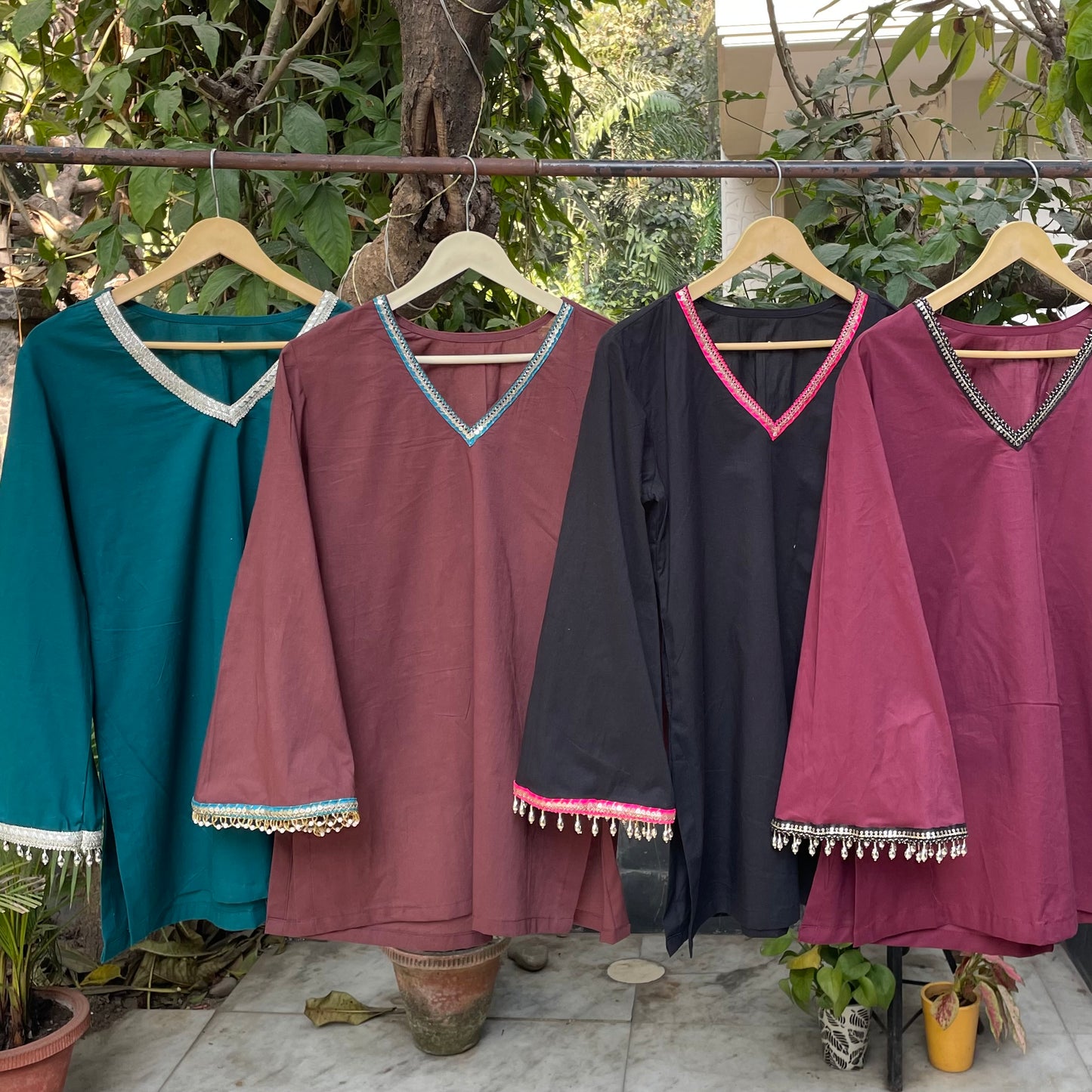 Plain Kurti’s with pockets