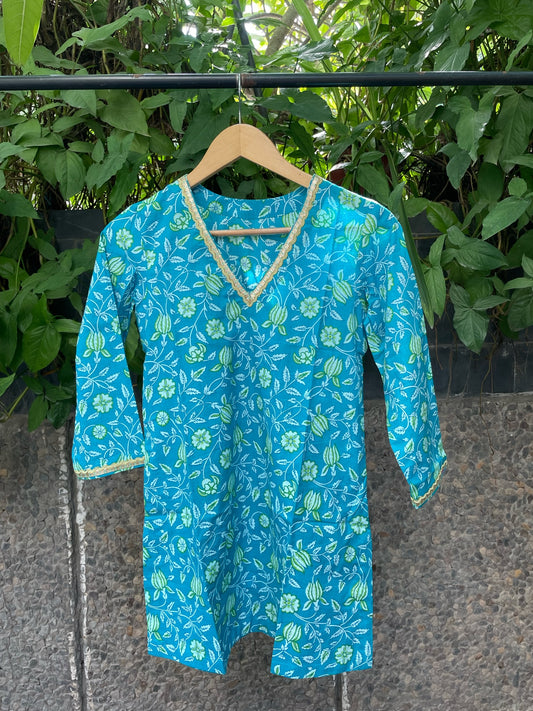 Turq kurti - XXL