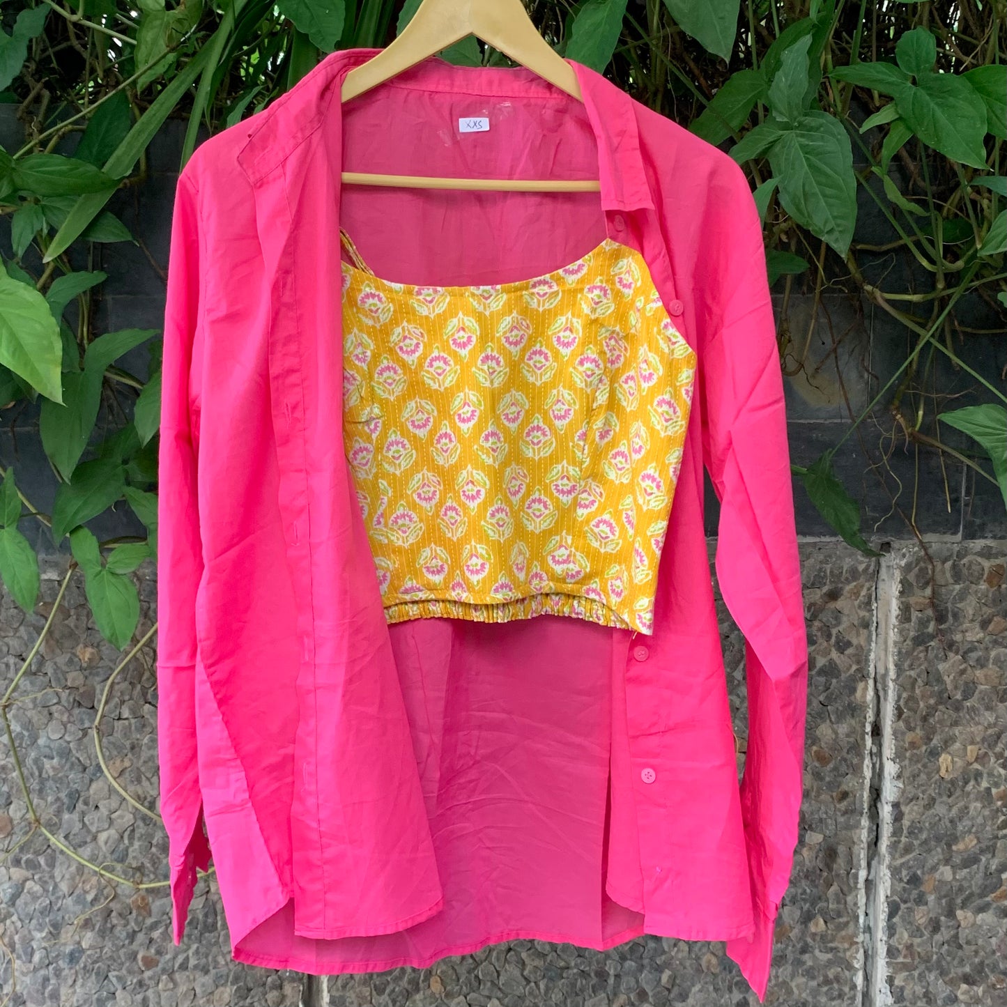 Bright Pink & Yellow Set