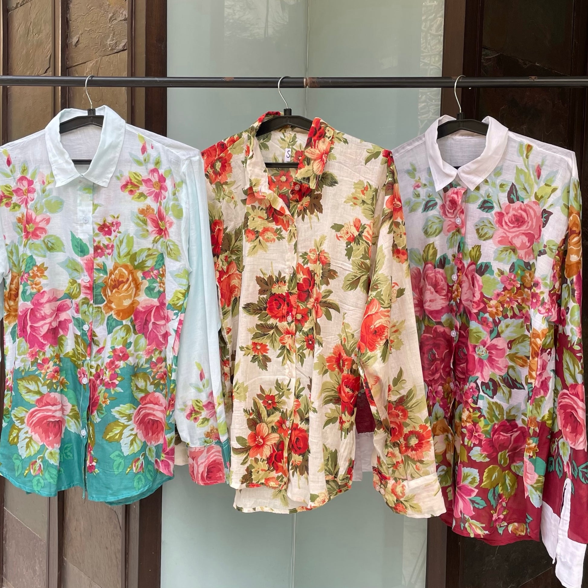 Buy Big Floral Shirts for Women Online in India